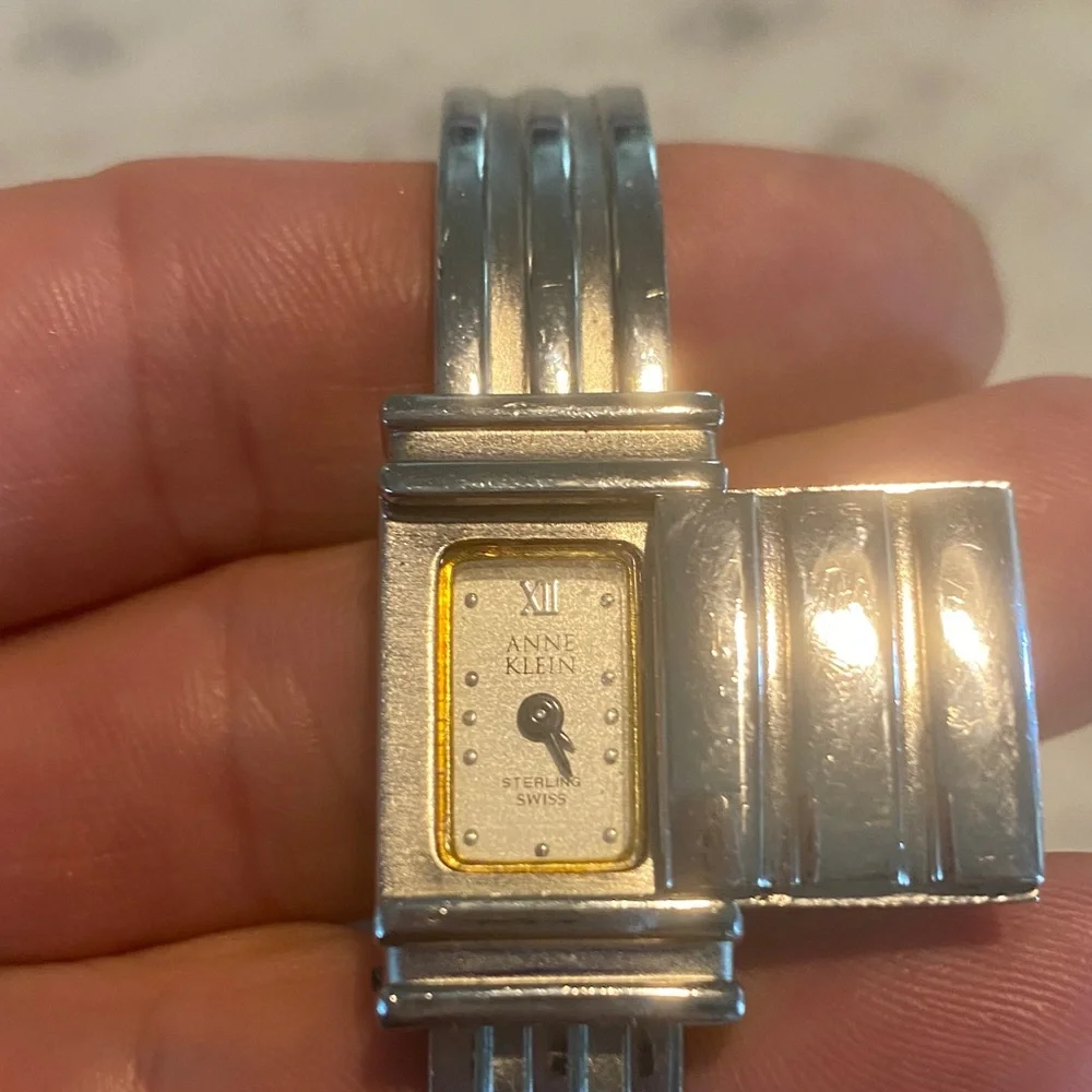 Sterling watch bracelet